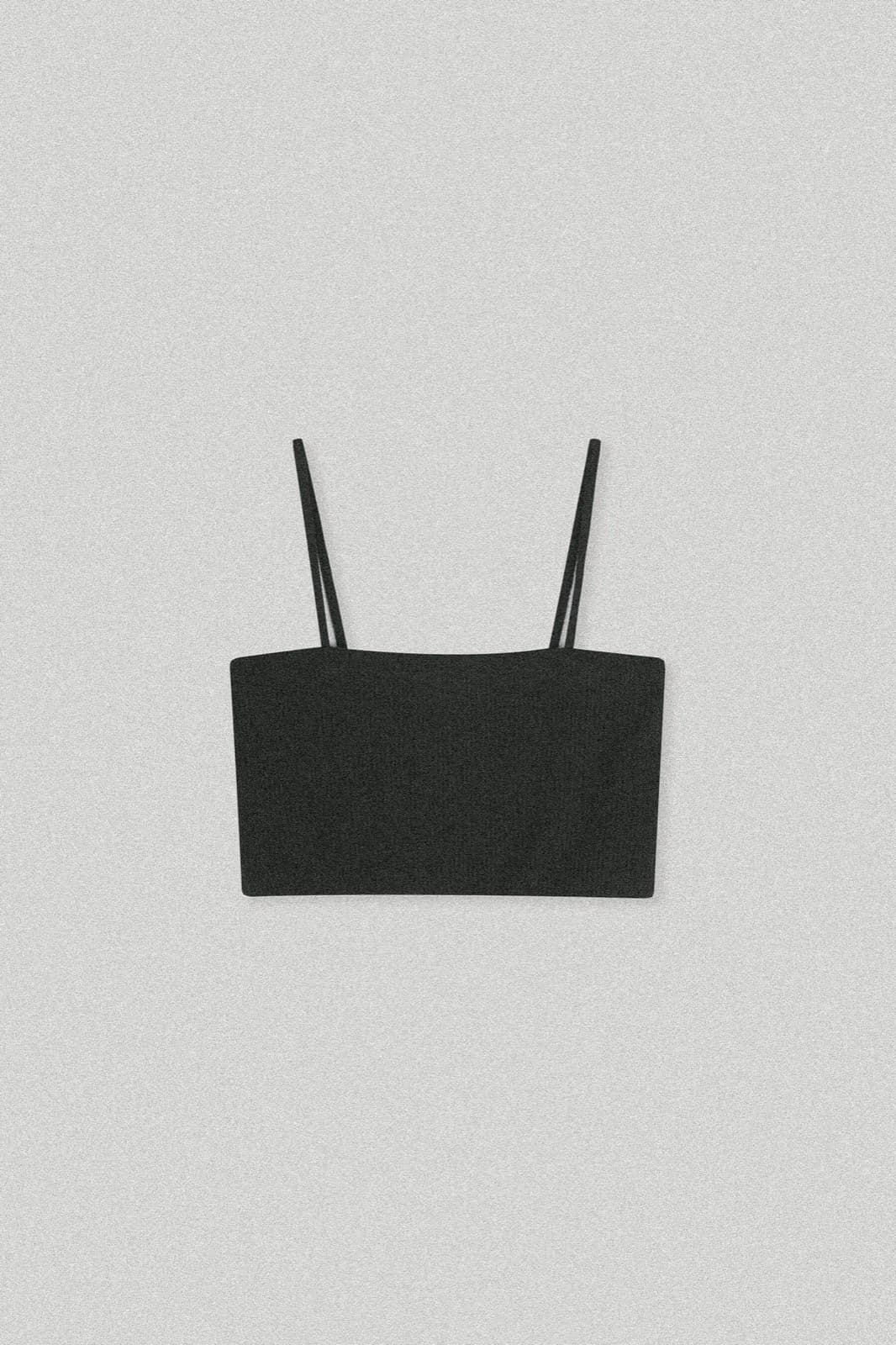 Strap Bralette in Onyx